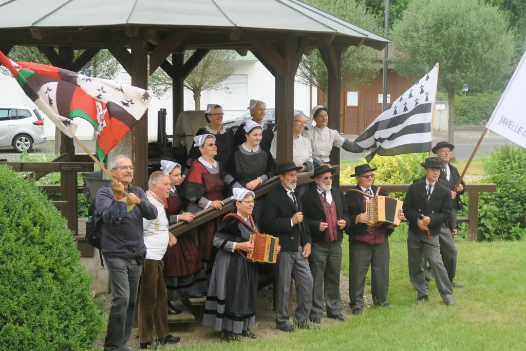 La Javelle en séjour à Bad Brückenau, Allemagne