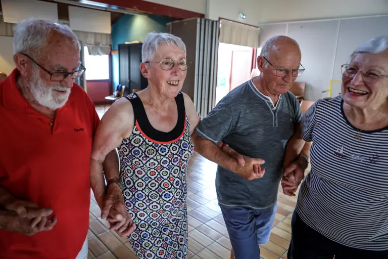 Répétition de danse bretonne, cercle celtique La Javelle du Pays d'Ancenis