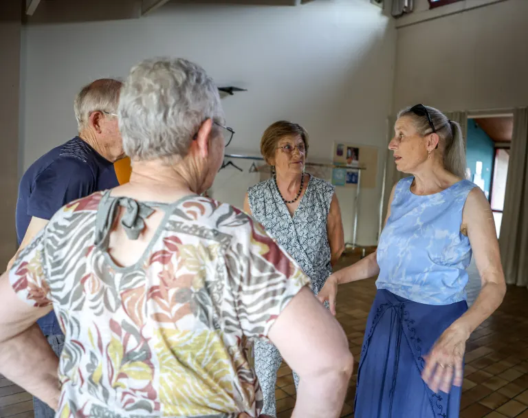 Répétition de danse bretonne, cercle celtique La Javelle du Pays d'Ancenis
