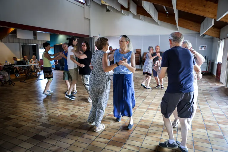 Répétition de danse bretonne, cercle celtique La Javelle du Pays d'Ancenis