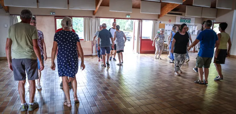 Répétition de danse bretonne, cercle celtique La Javelle du Pays d'Ancenis