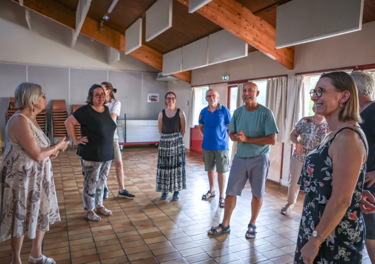 Répétition de danse bretonne, cercle celtique La Javelle du Pays d'Ancenis