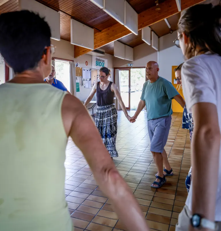 Répétition de danse bretonne, cercle celtique La Javelle du Pays d'Ancenis