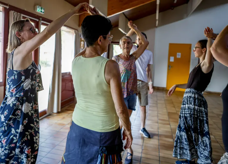 Répétition de danse bretonne, cercle celtique La Javelle du Pays d'Ancenis