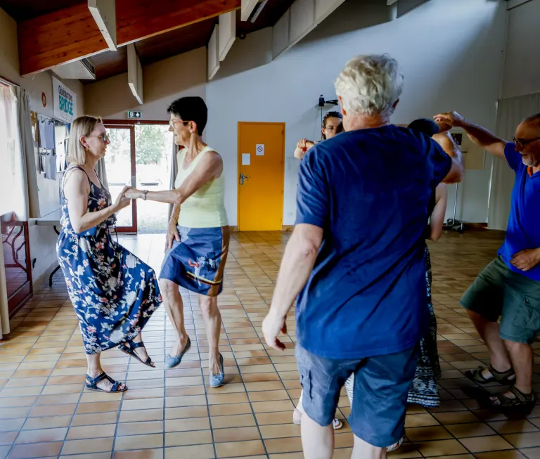 Répétition de danse bretonne, cercle celtique La Javelle du Pays d'Ancenis