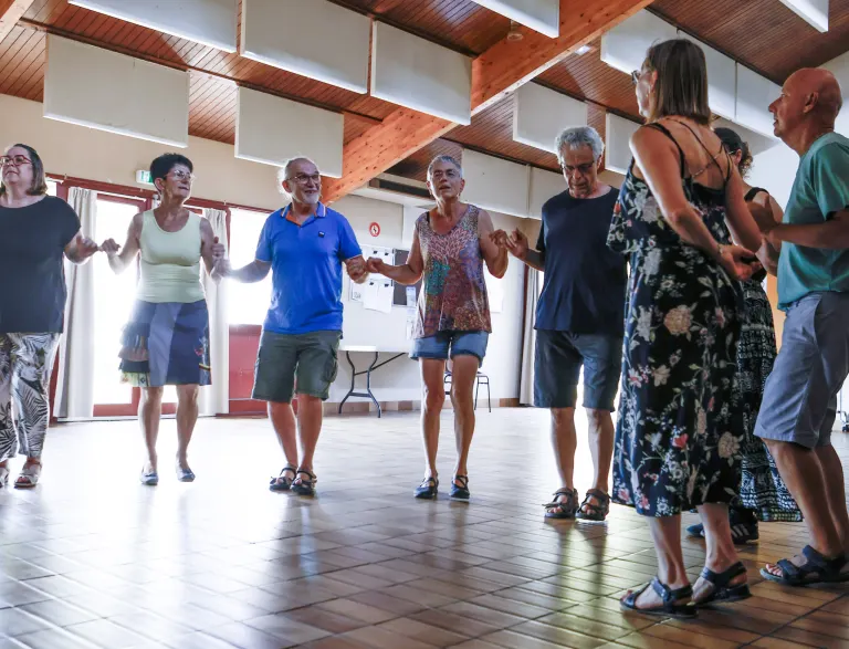 Répétition de danse bretonne, cercle celtique La Javelle du Pays d'Ancenis
