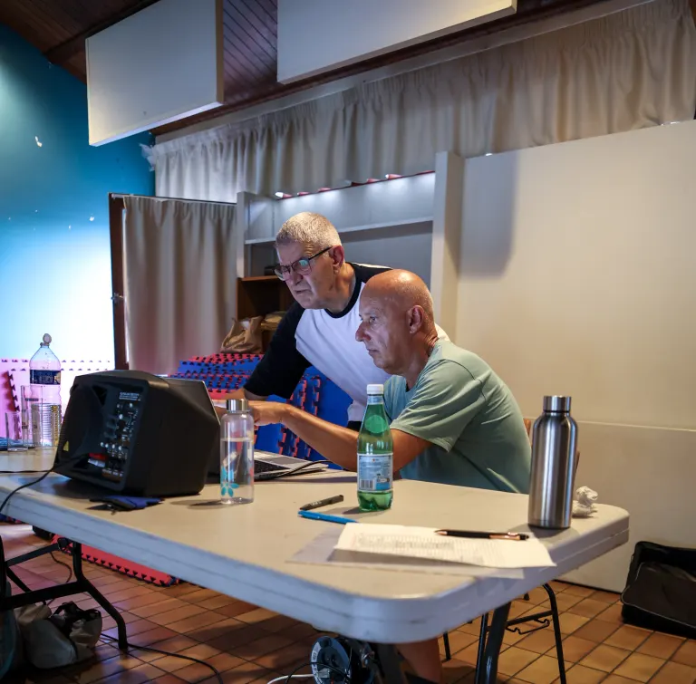 Répétition de danse bretonne, cercle celtique La Javelle du Pays d'Ancenis