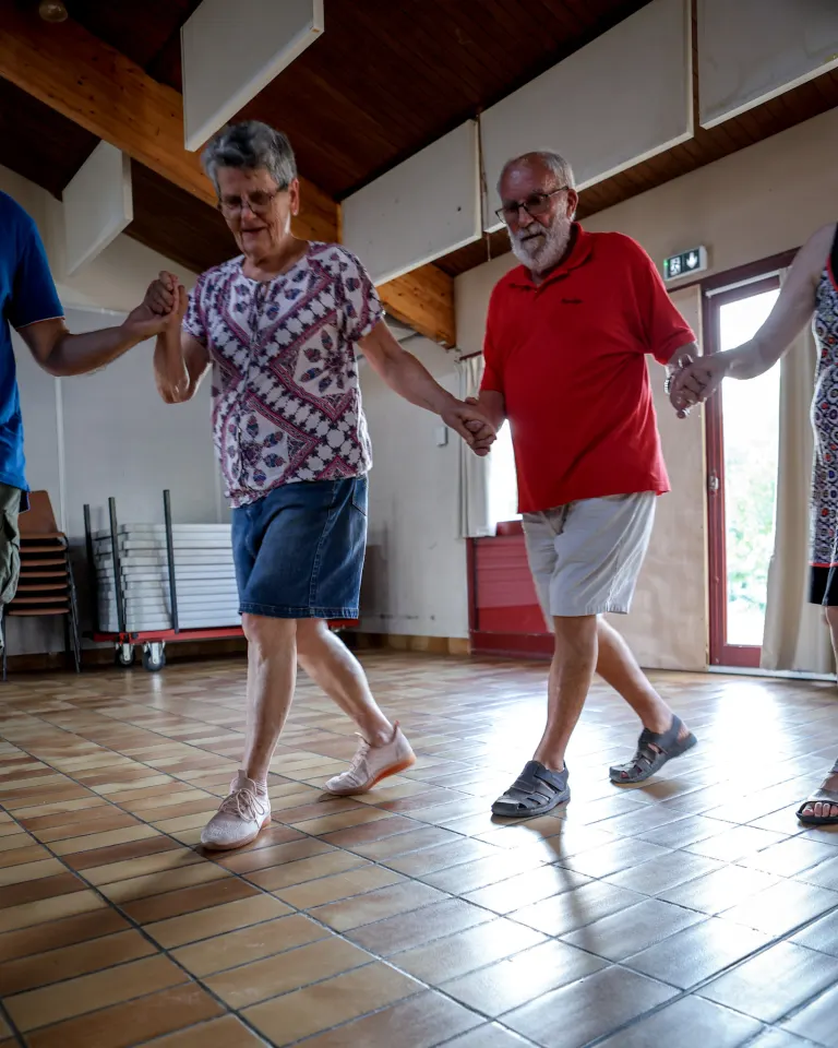 Répétition de danse bretonne, cercle celtique La Javelle du Pays d'Ancenis