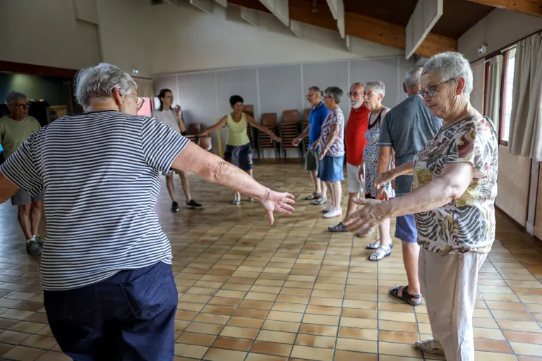 Répétition de danse bretonne, cercle celtique La Javelle du Pays d'Ancenis